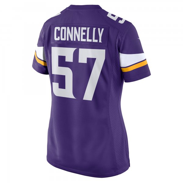 Women's Minnesota Vikings Ryan Connelly Nike Purple Game Jersey