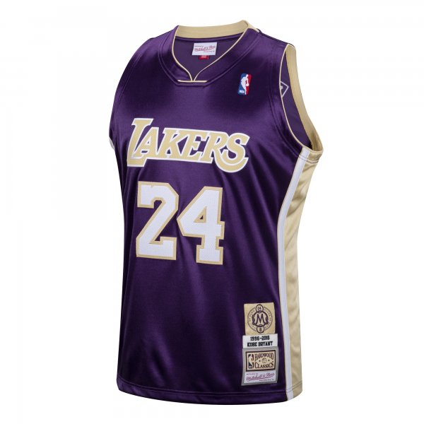 Men's Los Angeles Lakers Kobe Bryant Mitchell & Ness Purple Hall of Fame Class of 2020 #24 Hardwood Classics Jersey