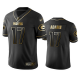 Green Bay Packers #17 Davante Adams Black Men's Stitched NFL Limited Golden Edition Jersey