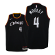 Youth Cleveland Cavaliers #4 Evan Mobley 2021 City Edition Black Jersey