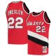 Men's Portland Trail Blazers Clyde Drexler Mitchell & Ness Red 1983/84 Hardwood Classics Swingman Jersey