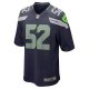 Men's Seattle Seahawks Darrell Taylor Nike College Navy Game Jersey