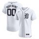 Men's Detroit Tigers Nike White Home Elite Custom Jersey