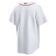 Men's Boston Red Sox Nike White Home Blank Replica Jersey