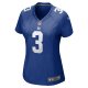 Women's New York Giants Deonte Banks Nike  Royal  Game Jersey