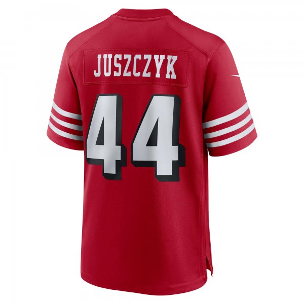 Men's San Francisco 49ers Kyle Juszczyk Nike Scarlet Alternate Game Jersey