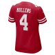 Women's San Francisco 49ers Nick Mullens Nike Scarlet Game Jersey