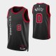 2023-24 City Edition Chicago Bulls #0 Coby White Black Swingman Jersey