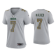 Women's Green Bay Packers Quay Walker Gray Atmosphere Fashion Game Jersey