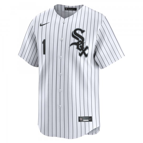 Men's Chicago White Sox Nike White #1 Dad Home Limited Jersey