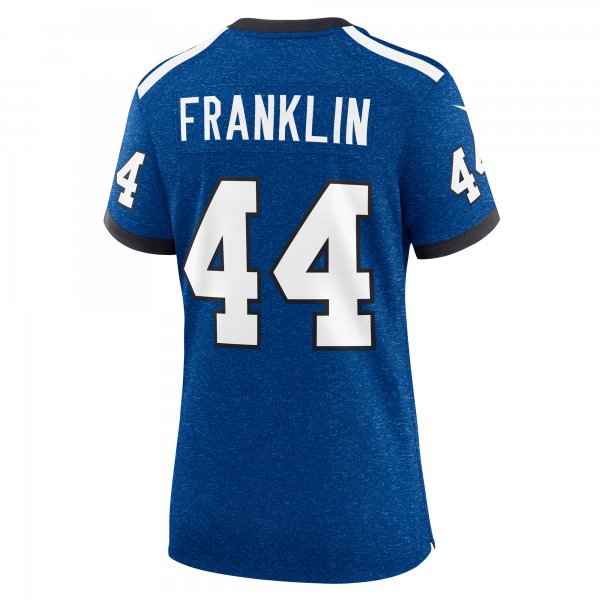 Women's Indianapolis Colts Zaire Franklin Nike Royal Indiana Nights Alternate Game Jersey