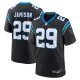 Men's Carolina Panthers D'Shawn Jamison Nike  Black Team Game Jersey