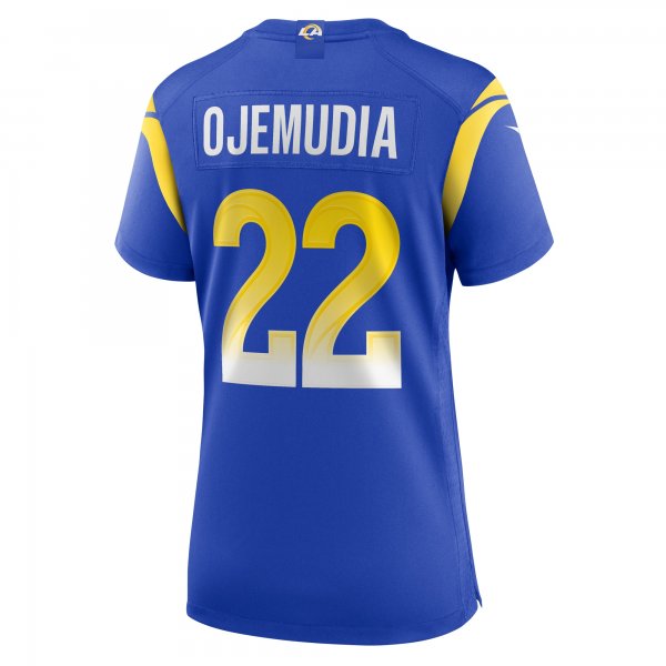 Women's Los Angeles Rams Michael Ojemudia Nike  Royal  Game Jersey