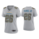 Women's Los Angeles Chargers Asante Samuel Jr. Gray Atmosphere Fashion Game Jersey