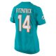 Women's Miami Dolphins Ryan Fitzpatrick Nike Aqua Game Jersey