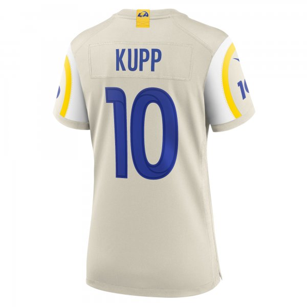 Women's Los Angeles Rams Cooper Kupp Nike Bone Player Game Jersey