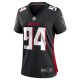 Women's Atlanta Falcons Albert Huggins Nike  Black Team Game Jersey