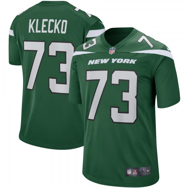 Men's New York Jets Joe Klecko Nike Gotham Green Game Retired Player Jersey