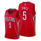 Men's New Orleans Pelicans #5 Herbert Jones 2021 NBA Draft Red Statement Edition Jersey