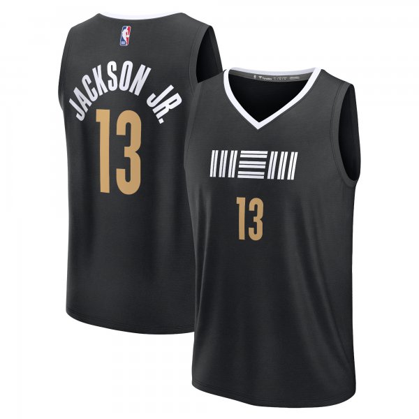 Men's Memphis Grizzlies Jaren Jackson Jr. Fanatics Black Fast Break Jersey - City Edition