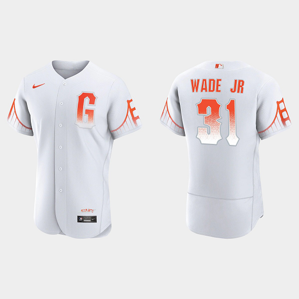 LaMonte Wade Jr. San Francisco Giants 2021 City Connect Jersey - White