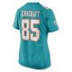 Women's Miami Dolphins River Cracraft Nike Aqua Game Player Jersey