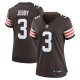 Women's Cleveland Browns Jerry Jeudy Nike  Brown  Game Jersey