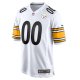 Men's Pittsburgh Steelers Nike White Game Custom Jersey