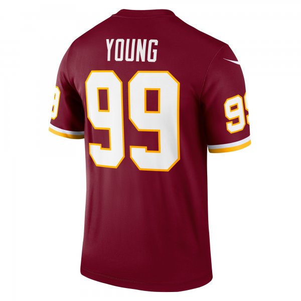 Men's Washington Football Team Chase Young Nike Burgundy Legend Jersey