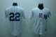 New York Yankees #22 Jacoby Ellsbury White Stitched MLB Jersey