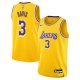 Youth Los Angeles Lakers Anthony Davis Nike Gold Swingman Jersey - Icon Edition