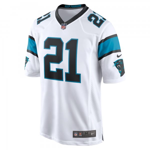 Men's Carolina Panthers Jeremy Chinn Nike White Game Jersey