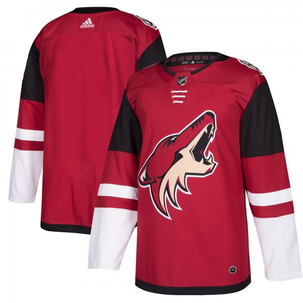 Men's Arizona Coyotes adidas Maroon Home Blank Jersey