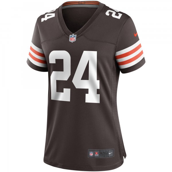 Women's Cleveland Browns Nick Chubb Nike Brown Game Jersey