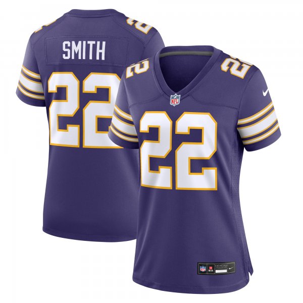 Women's Minnesota Vikings Harrison Smith Nike Purple Classic Player Game Jersey