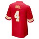 Men's Kansas City Chiefs Rashee Rice Nike  Red  Game Jersey