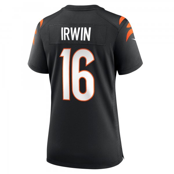 Women's Cincinnati Bengals Trenton Irwin Nike Black Game Player Jersey