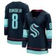 Women's Seattle Kraken Brian Dumoulin Fanatics Deep Sea Blue Home Breakaway Player Jersey