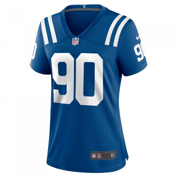 Women's Indianapolis Colts Grover Stewart Nike Royal Game Jersey