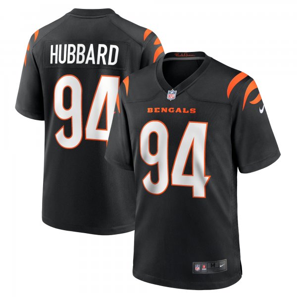 Men's Cincinnati Bengals Sam Hubbard Nike Black Player Game Jersey