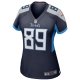 Women's Tennessee Titans Frank Wycheck Nike Navy Game Retired Player Jersey