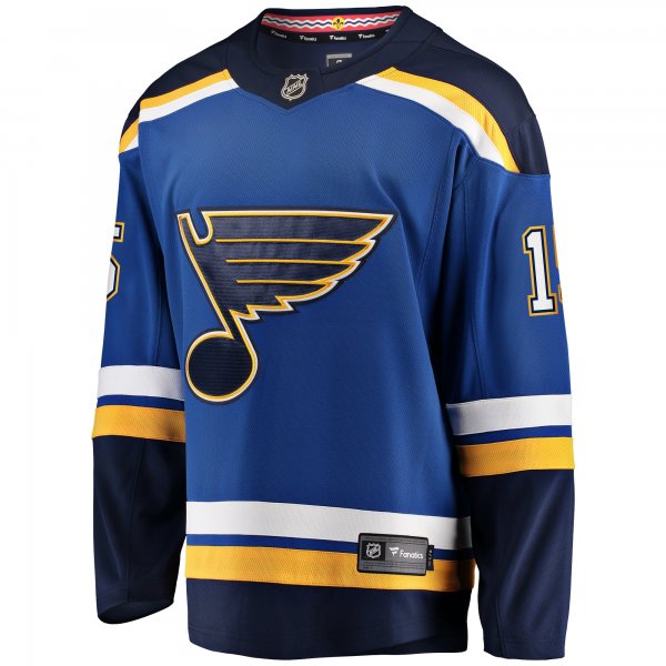 Men's St. Louis Blues Jakub Vrana Fanatics Blue Home Breakaway Jersey