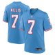 Men's Tennessee Titans Malik Willis Nike Light Blue Oilers Throwback Alternate Game Player Jersey