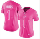 Women's Nike Philadelphia Eagles Jalen Hurts #1 Pink Fashion Limited NFL Jersey