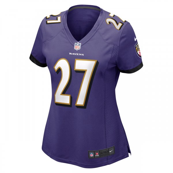 Women's Baltimore Ravens J.K. Dobbins Nike Purple Game Jersey