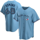 Youth Toronto Blue Jays #68 Jordan Romano?Powder?Blue Alternate?MLB Jersey