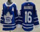 Men's Toronto Maple Leafs #16 Mitch Marner Blue 2022 Reverse Retro NHL Jersey