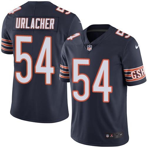 Nike Chicago Bears #54 Brian Urlacher Navy Blue Youth Stitched NFL Limited Rush Jersey