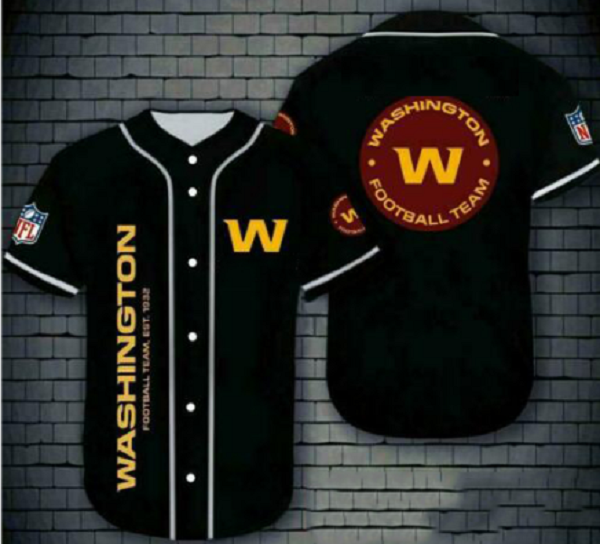 Washington Football Team NFL Stitched Fashion Baseball Legend Jersey