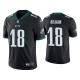 Men's #18 Jalen Reagor Philadelphia Eagles Black 2020 NFL Draft Vapor Limited Jersey